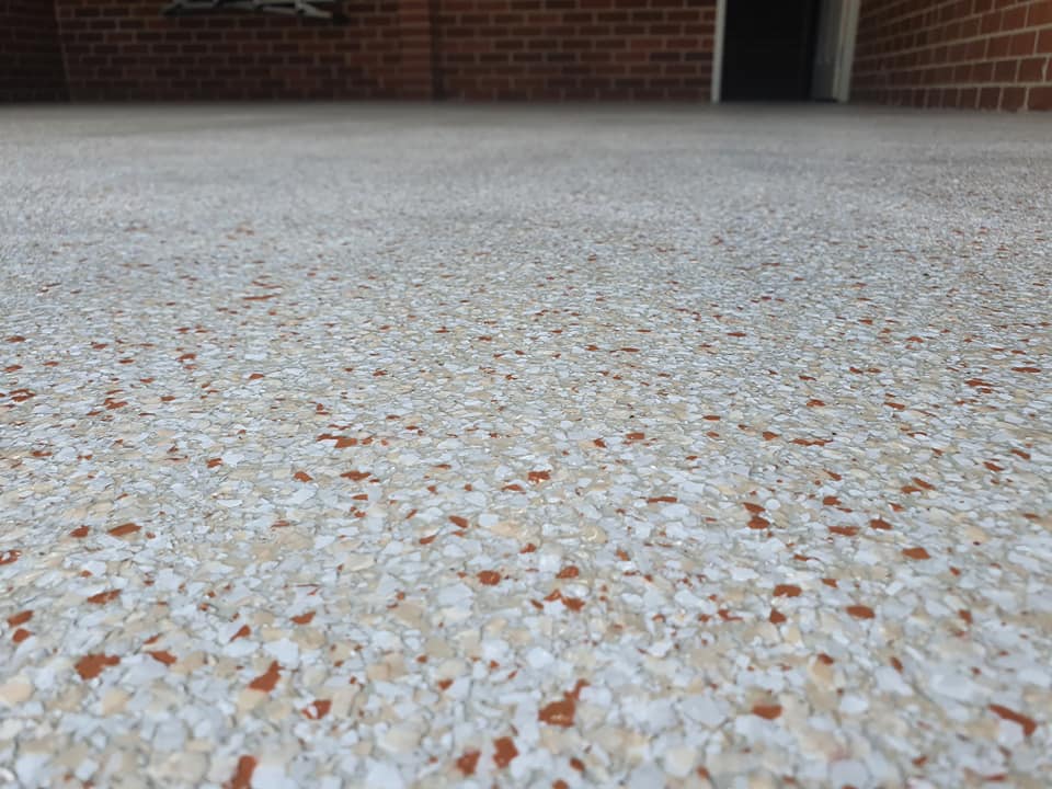 flake-epoxy-floor-application-canberra epoxy-flake-floors-application-Canberra-2